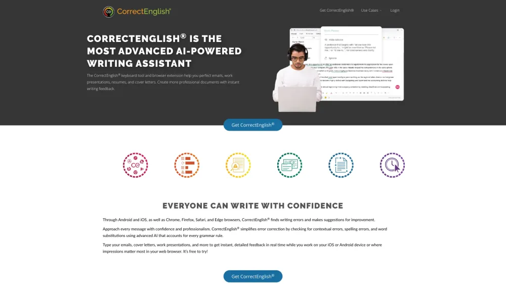 CorrectEnglish: Boost Writing Skills With Online Proofreading Tool