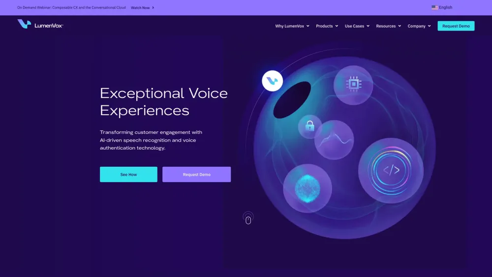 LumenVox: AI-Driven Speech & Voice Tech for Customer Engagement