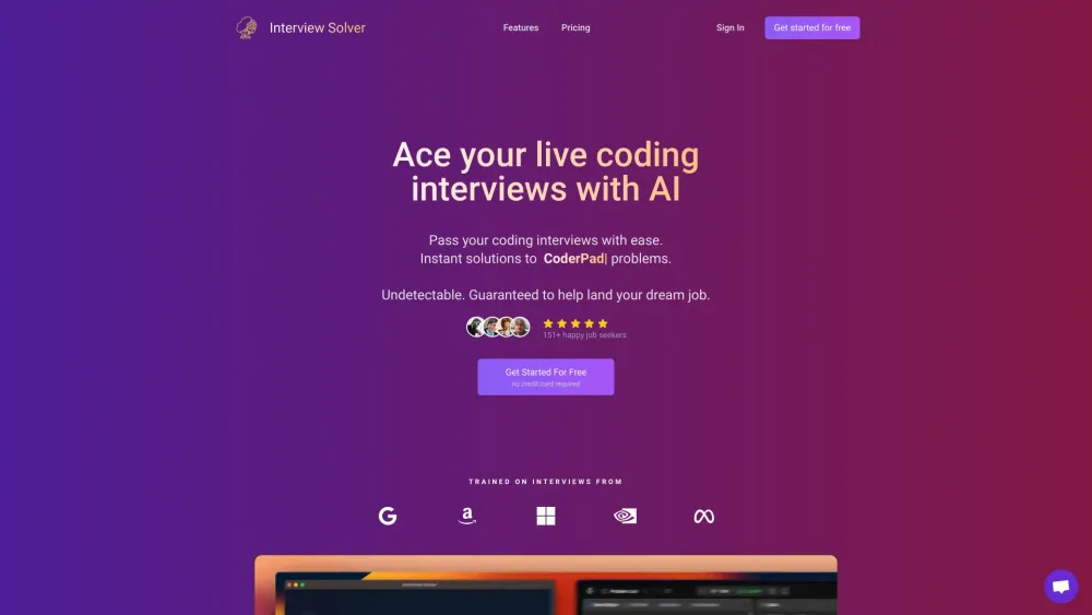 Interview Solver: AI Copilot App to Ace Your Live Interviews