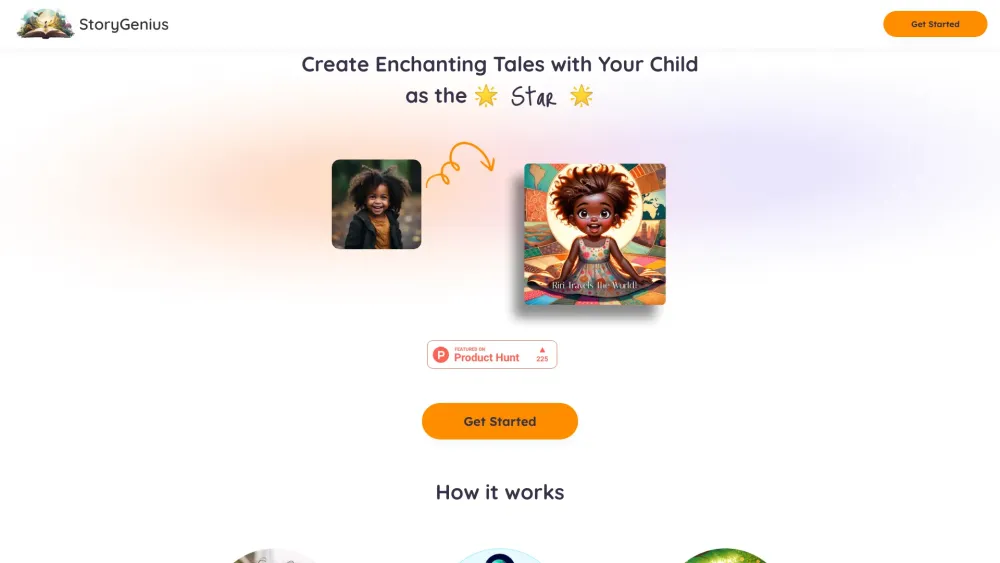 StoryGenius: Personalized Storybooks Featuring Your Child's Adventures