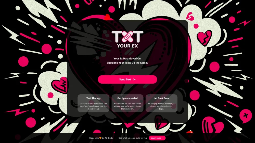 Txt Your Ex: AI Therapy for Healing and Expressive Text Conversations