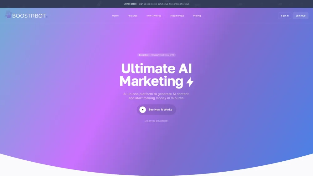 Boostrbot: Convert Likes to Leads, All-in-One Platform