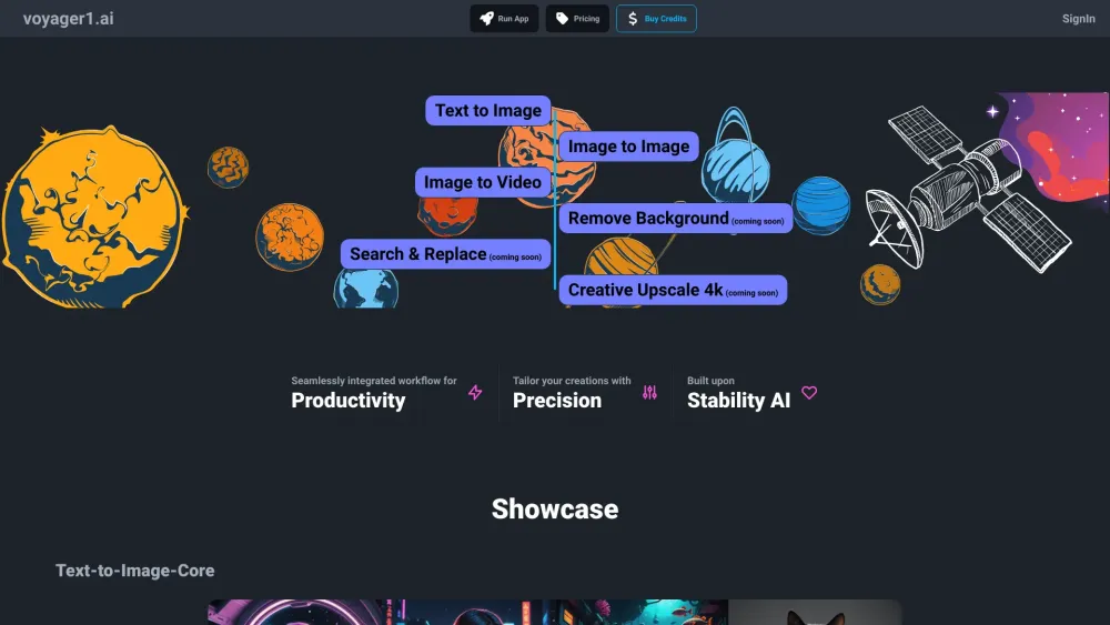 Voyager1 AI: AI Art & Productivity Workflow System - Seamless Integration