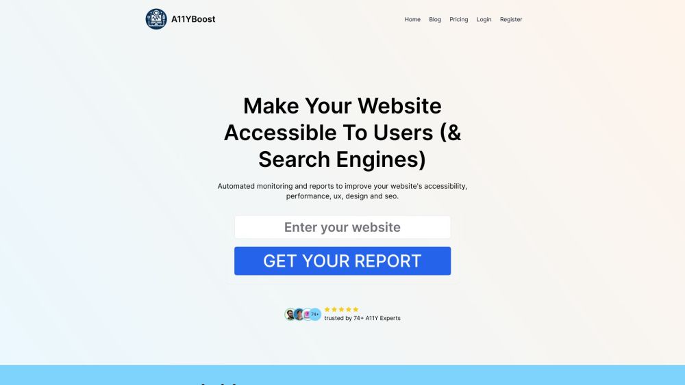 A11YBoost: Automated Reports, Monitoring, Web Optimization & SEO