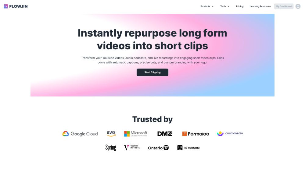 Flowjin: AI Clips from Long Media, Fast & Easy