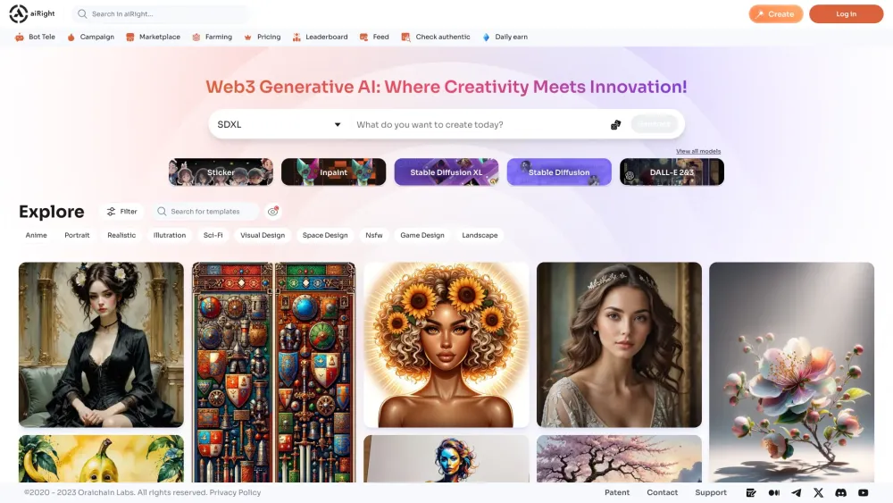 aiRight: Generative AI Platform for Easy Creation with Models & Data