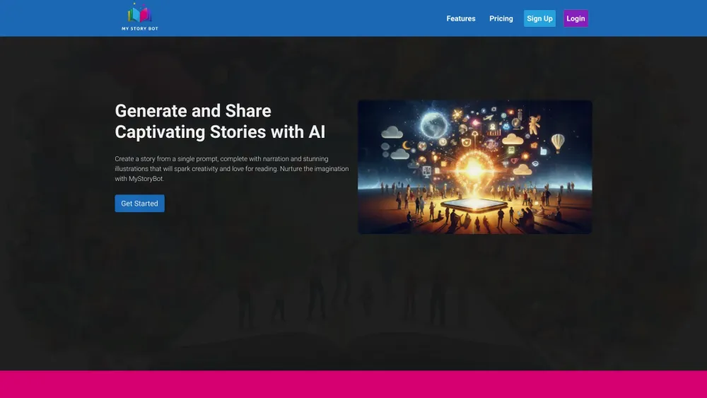 MyStoryBot: AI Storybooks, Interactive Mode, Editing & Library