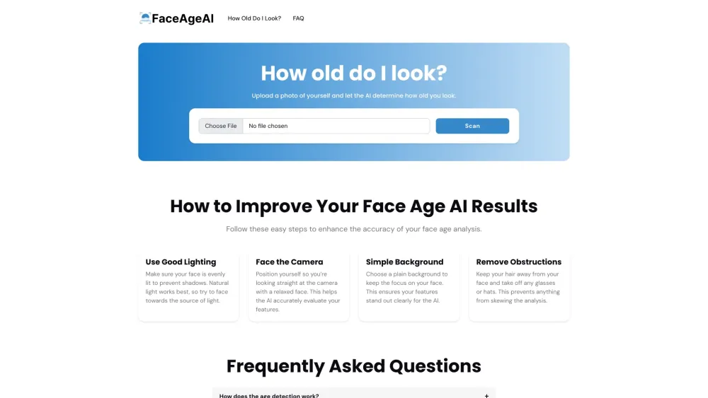 How Old Do I Look? : Discover Your Facial Age with AI Effortlessly