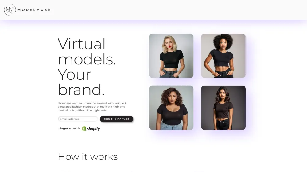 Model Muse: AI Fashion Models - Cost-Effective, High-End E-Commerce