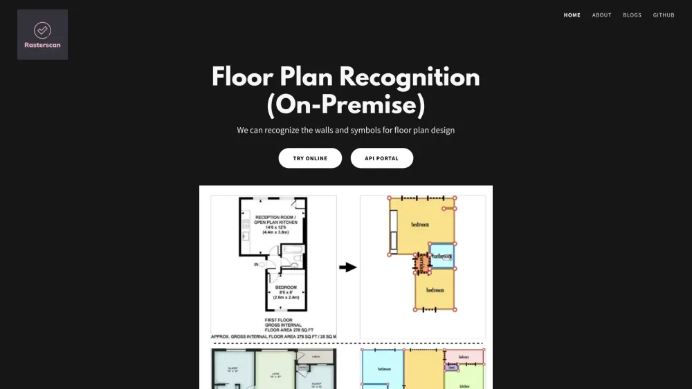 On-Premise Floor Plan Recognition: AI for Blueprint Analysis & Customization