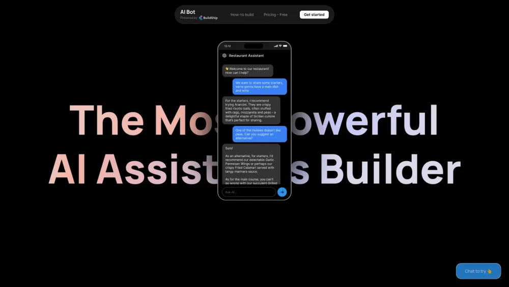 BuildShip : Create Custom AI Assistants with No-Code Visual Tools