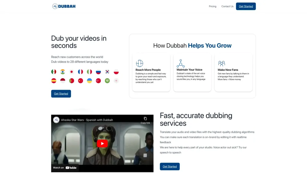 Dubbah: Described Video & AI Dubs for the Visually Impaired