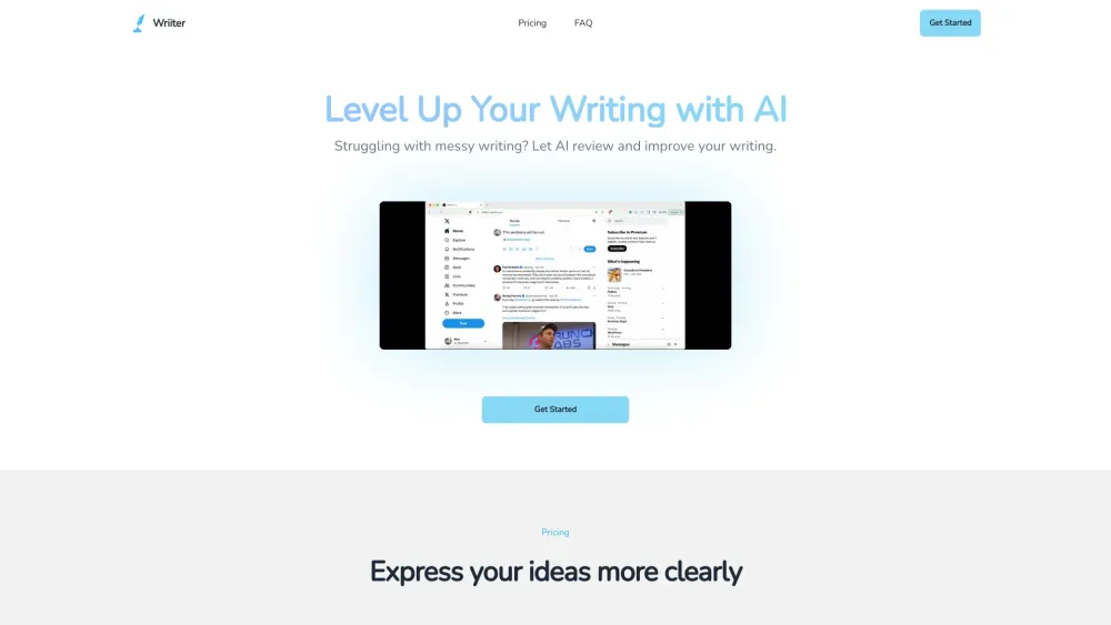 Wriiter: AI Tool for Enhanced Writing Skills & Instant Feedback