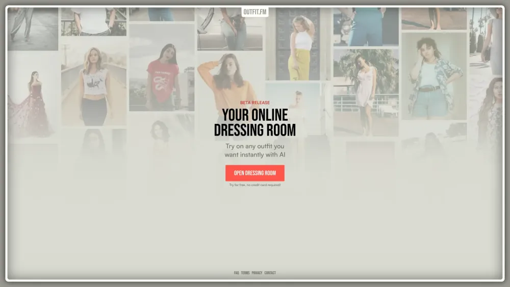 Outfit.fm: AI Dressing Room for Instant Outfit Trials and Try-ons