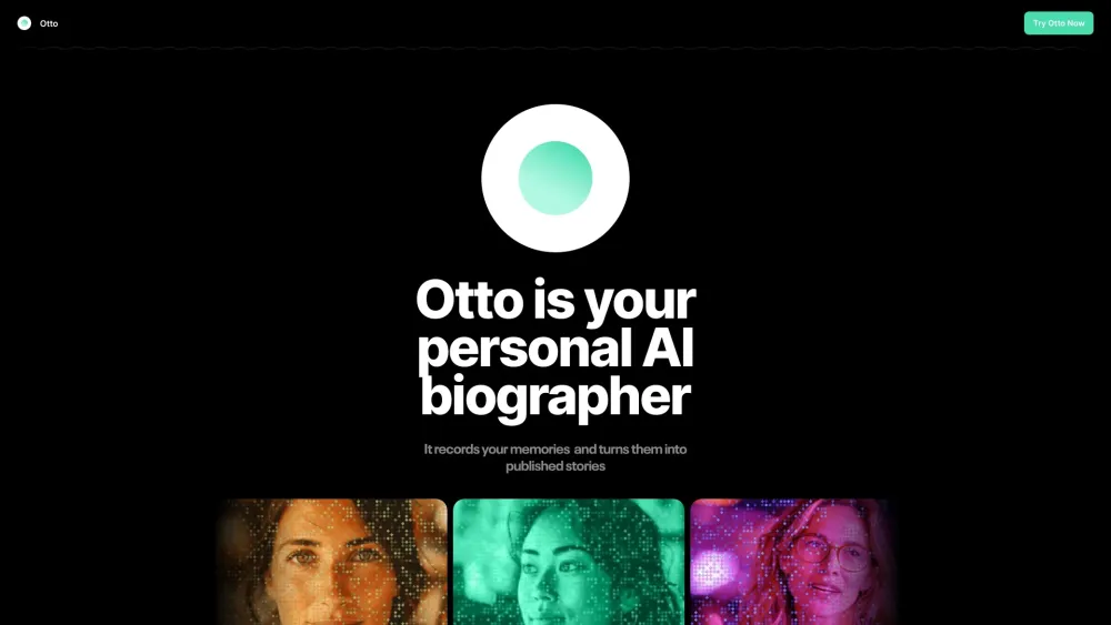 Otto: AI Biographer - Transforms Spoken Stories into Written History