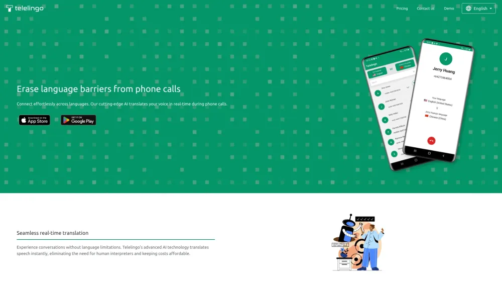 Telelingo: Real-Time Call Translator with Seamless Integration