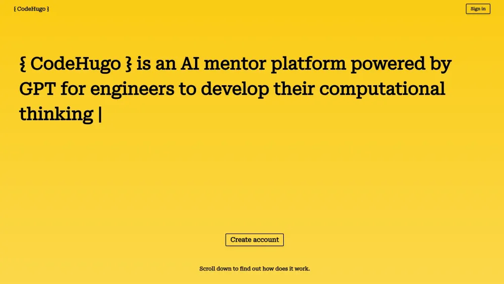 CodeHugo: AI Mentor Platform to Enhance Engineers' Coding Skills