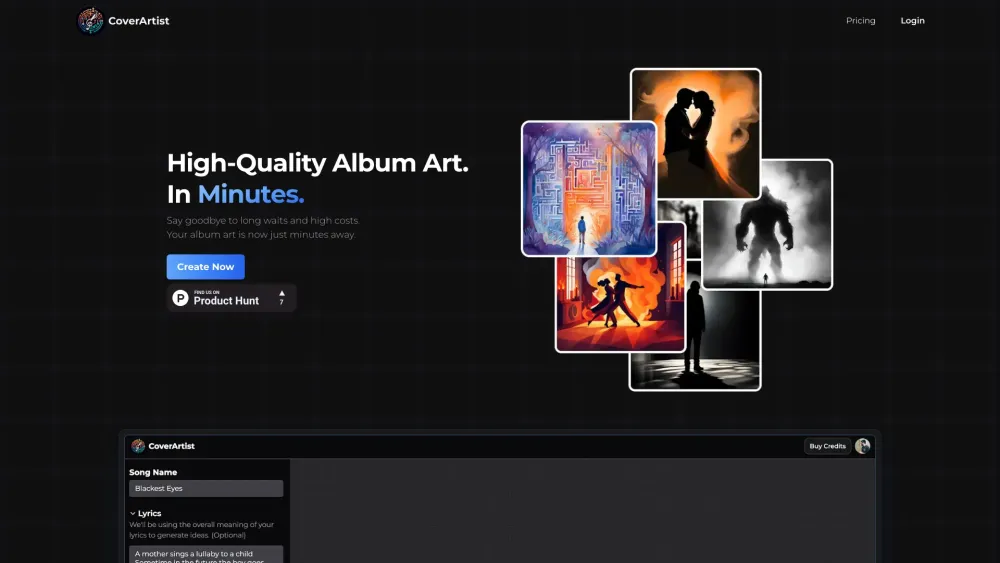 CoverArtist: Generate High Quality Album Art for Your Next Song