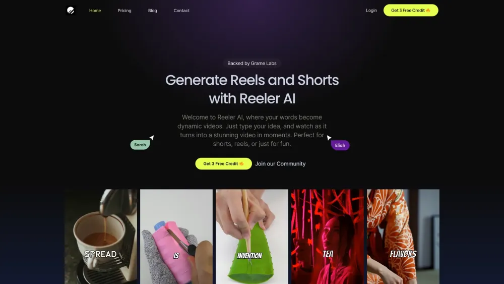 Reeler AI: Create Engaging AI Videos from Simple Text Prompts