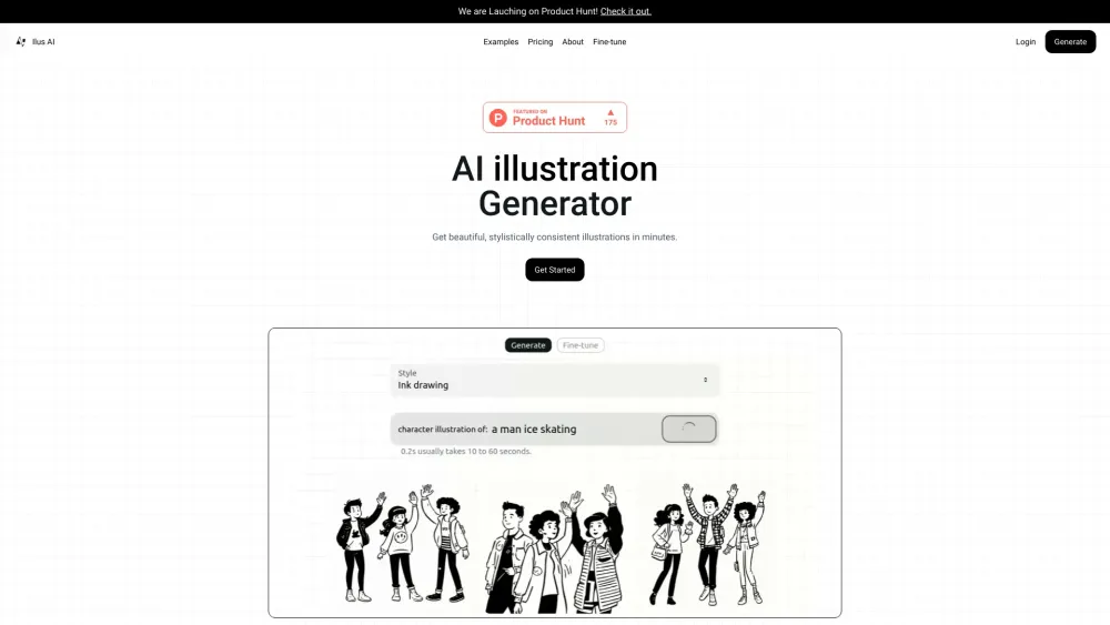 Ilus AI: Fast, Easy Illustration Gen with Custom and Pre-Designed Models