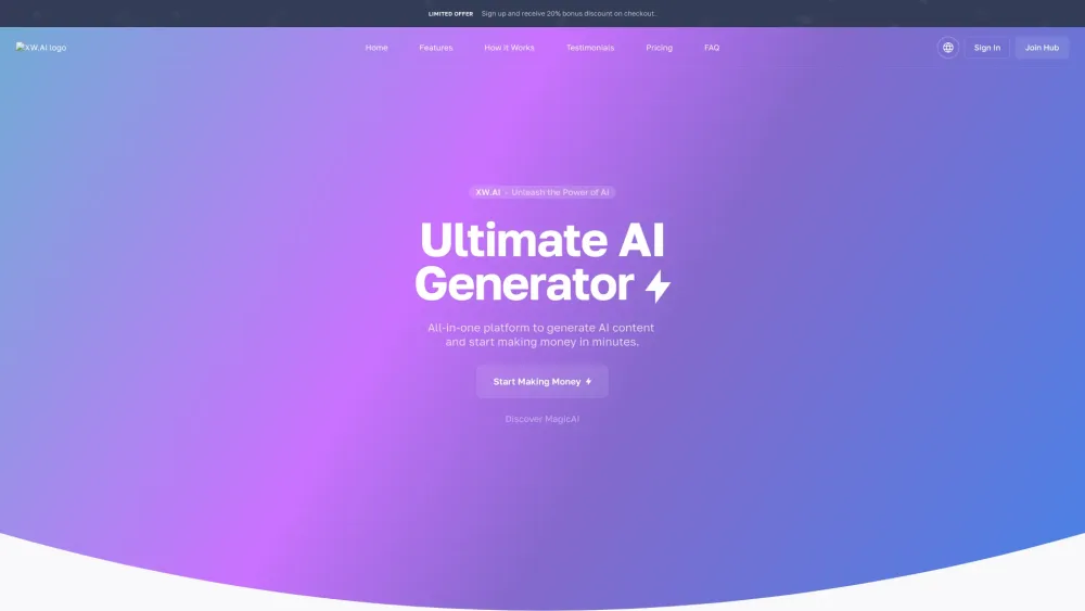 XW.AI : AI Writing Assistant for Ads, Emails, Blogs, and More