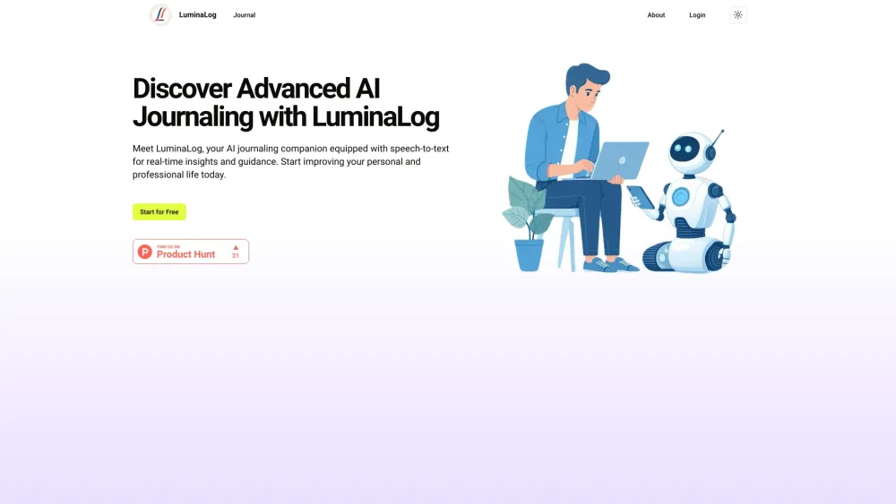 LuminaLog: AI Journaling Mate for Personal & Professional Growth