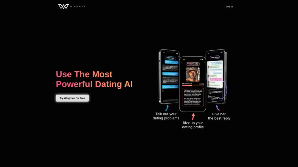 Wingman: AI Assistant for Dating Profile Upgrade & Tinder Openers