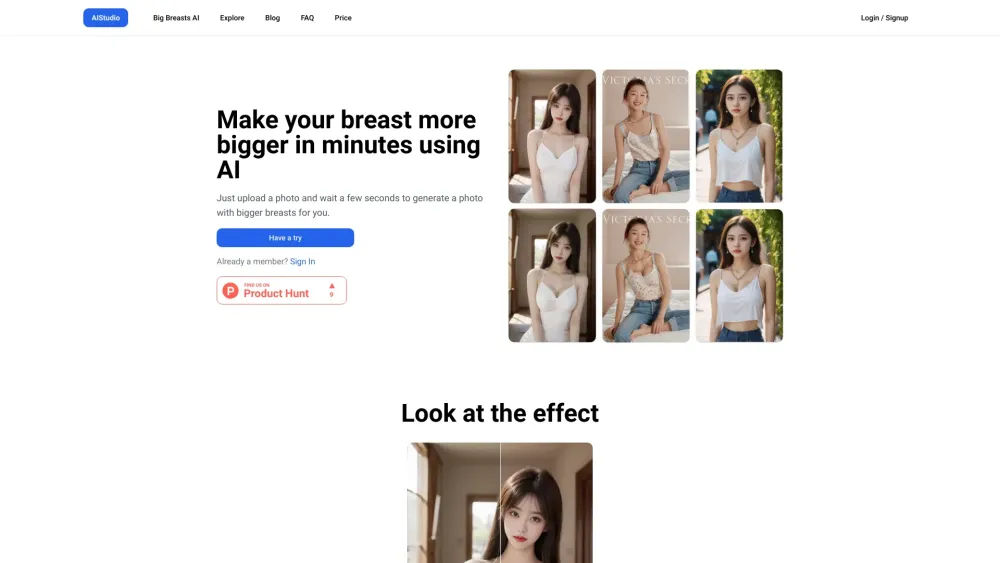 AIStudio : Fun AI Apps - Undress AI, Big Breasts AI, Photo Enhancer