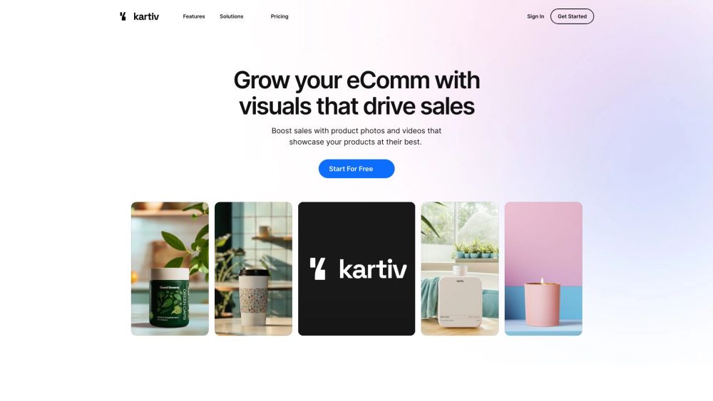 Kartiv: Automated Visual Content for eCommerce & Marketing Agencies