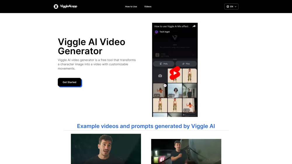 Viggle AI: AI-Prompted Dance Video Creation Platform Online