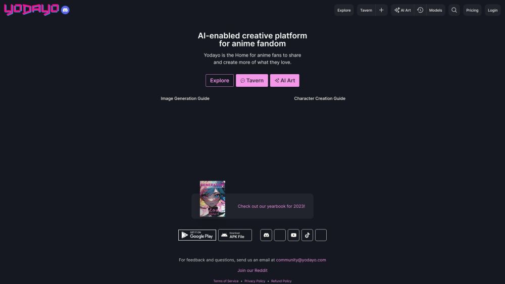 Yodayo AI: AI-Enabled Creative Platform for Anime Fandom