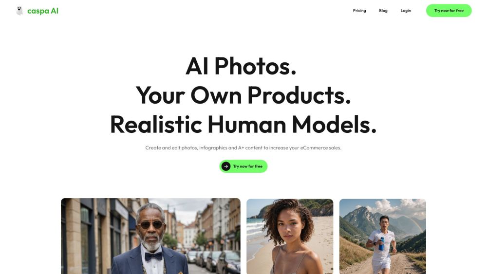 Caspa AI: Unique Photos, Infographics, A+ Content Creation Software