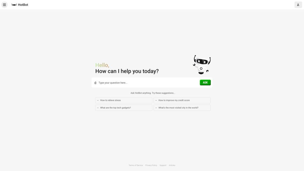 HotBot: AI Search Engine for Smarter Answers and Enhanced Web Experience