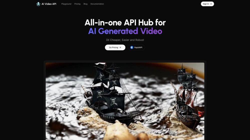 AI Video API: The Ultimate All-In-One AI Generated Video Hub