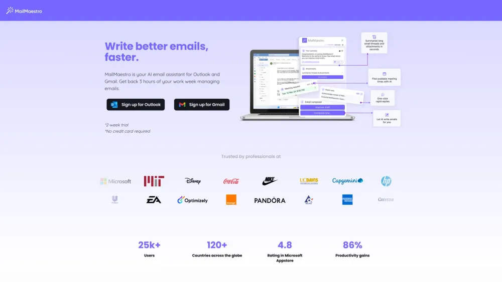 MailMaestro: AI Email Assistant for Efficient Gmail & Outlook Management