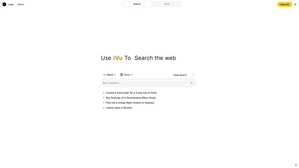 iVu Ai Search Engine: AI-Driven, NLP & Machine Learning-Based