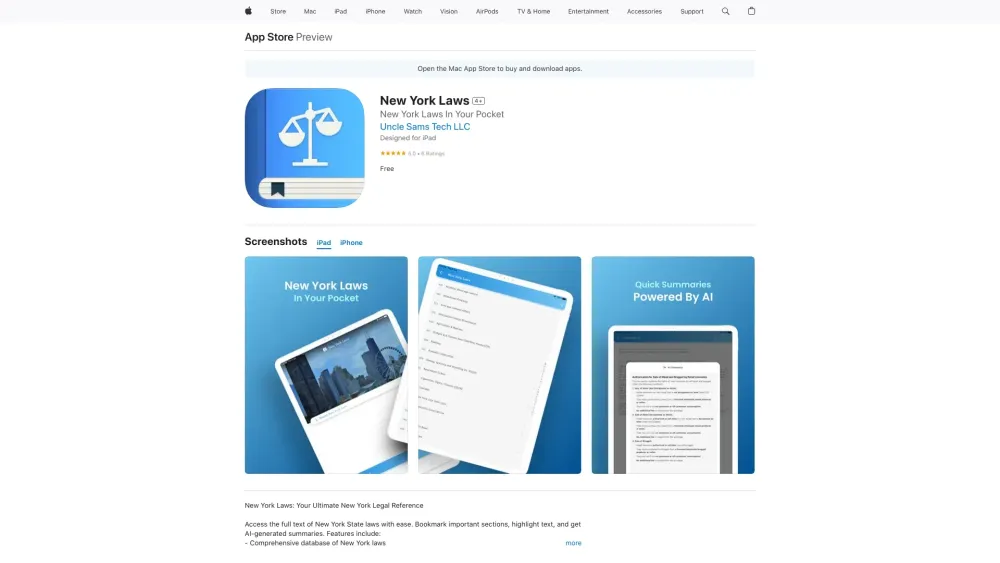 NY Laws App: Ultimate New York Legal Guide - Your Legal Reference