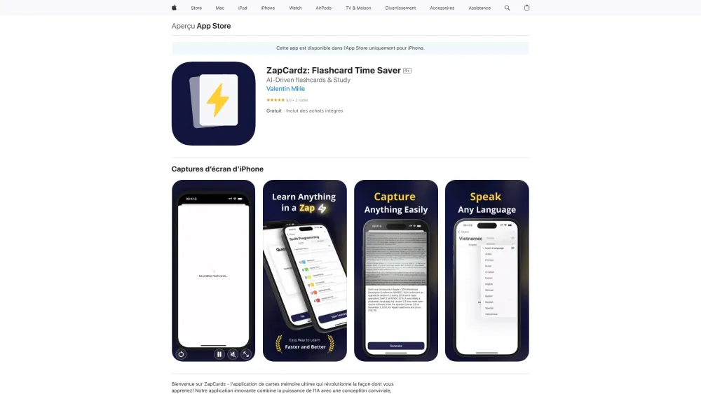 ZapCardz: AI Flashcard App for Personalized Learning Revolution