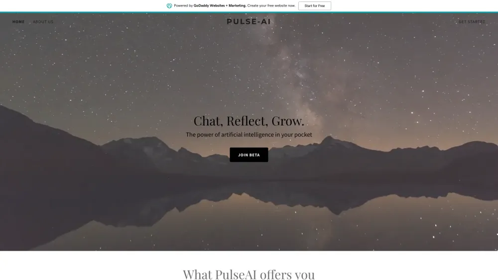 PulseAI: AI Mental Wellness Companion for Self-Understanding & Growth