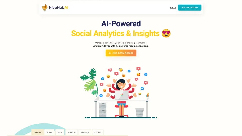 HiveHubAI : AI-Powered Instagram Analytics & Social Media Growth