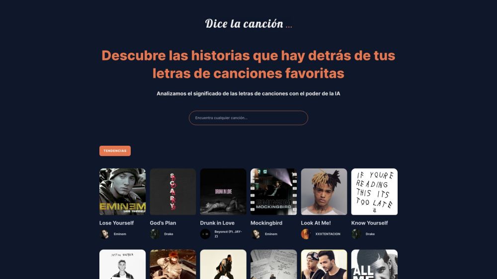 Dice la Cancion: AI Analyzes & Reveals Song Lyrics Meanings