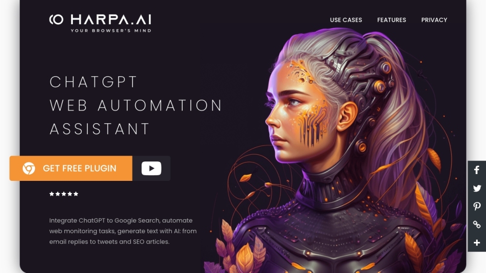 HARPA AI: Web Automation, AI Chat, SEO Content Creation