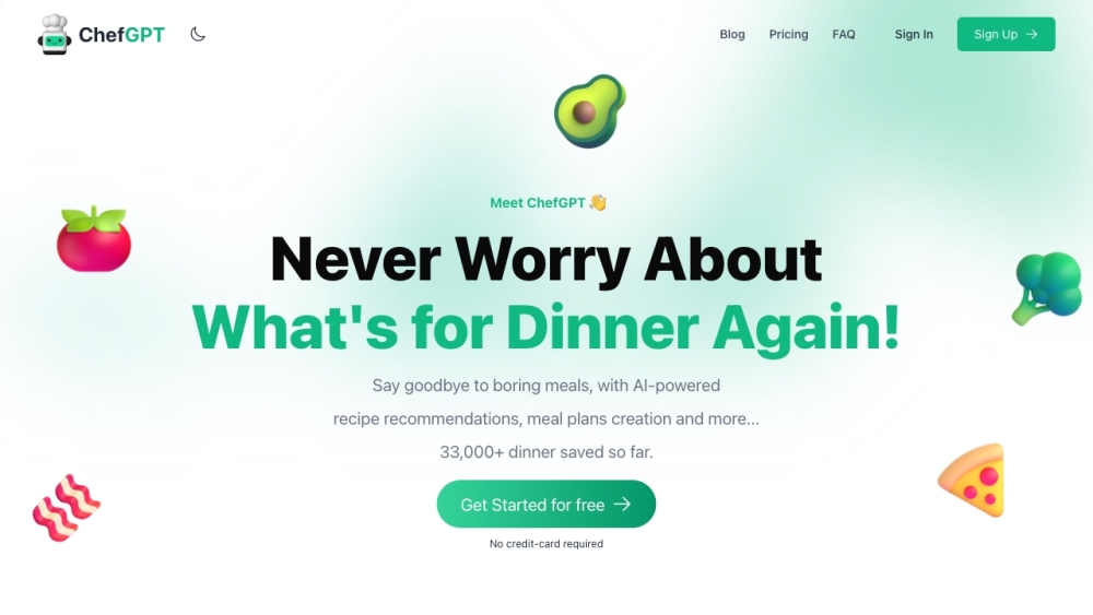 ChefGPT: AI Chef for Recipes, Meal Plans & Easy Cooking