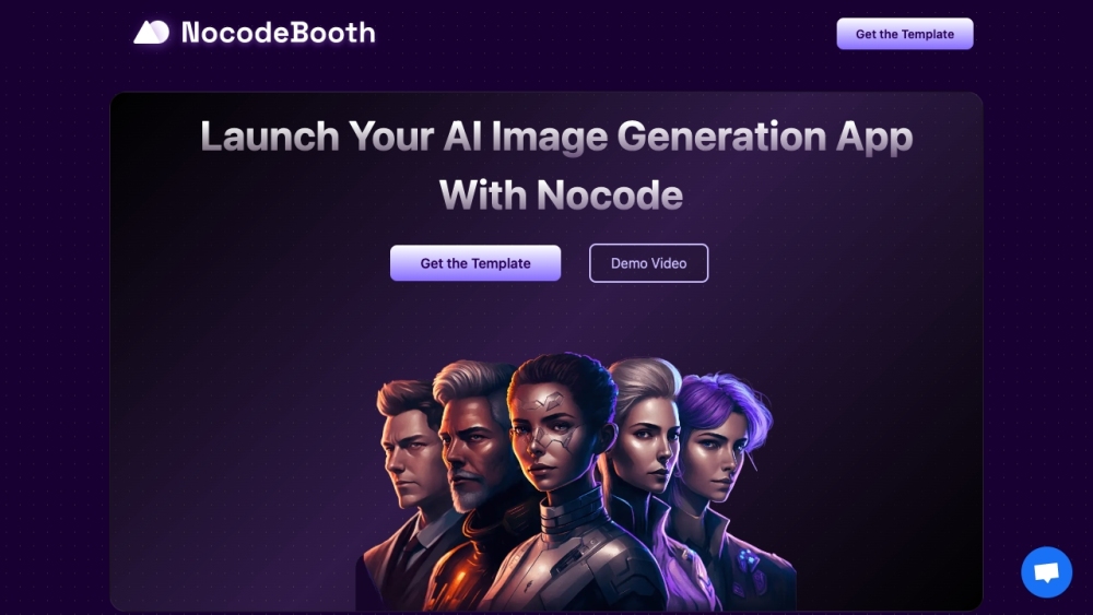 NocodeBooth: AI Image, Payment, Dashboard, Referrals, Automation