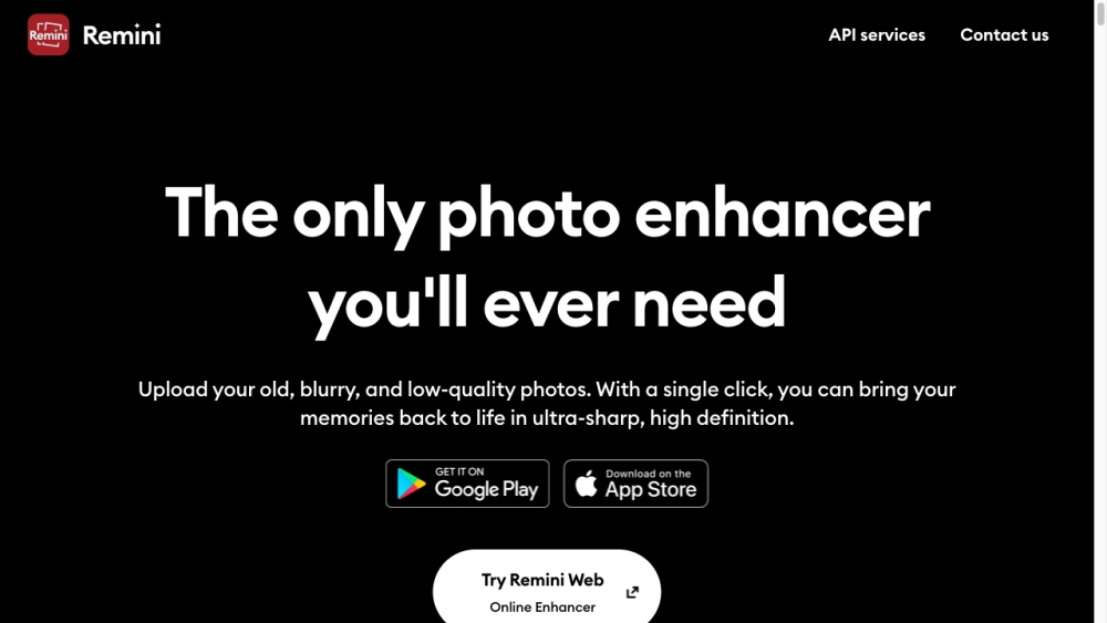 Remini - AI Photo Enhancer: Unblur, Enlarge, and Restore Images