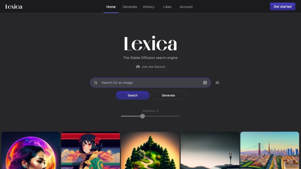 Lexica: Fast & Accurate Search with Stable Diffusion Technology