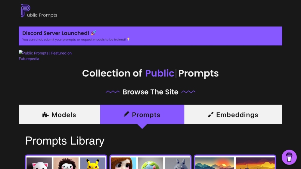 Public Prompts: AI Tools, Models & Prompts by Stability AI