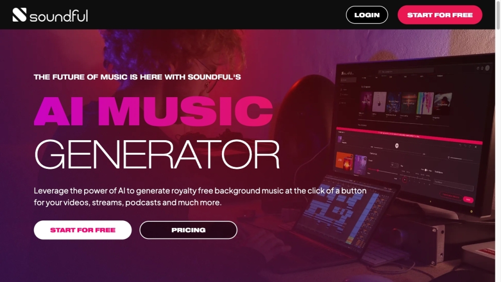 Soundful: AI Music Generator for Artists and Creators