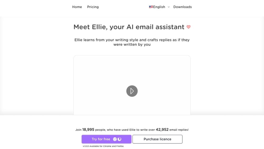 Ellie: AI Email Assistant Powered by GPT-4, Learns Your Style