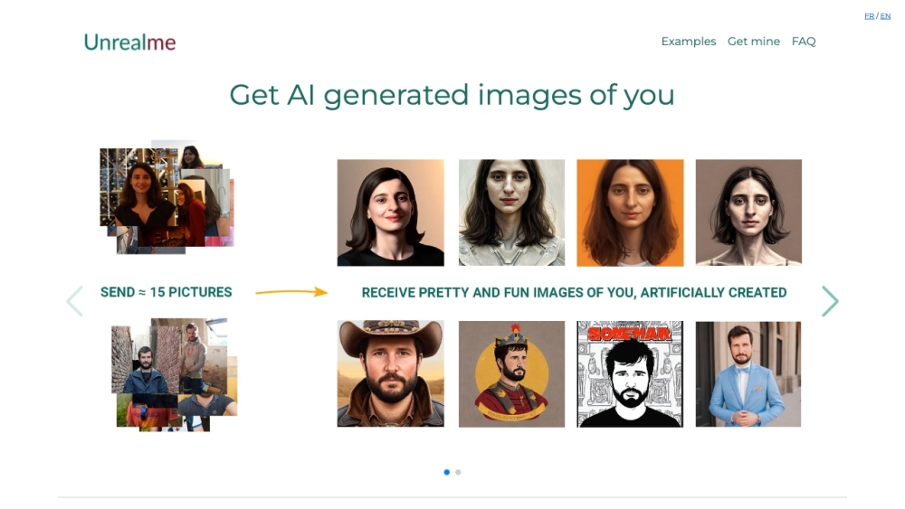 Unreal Me: AI-Generated Selfie Personas - Transform Instantly